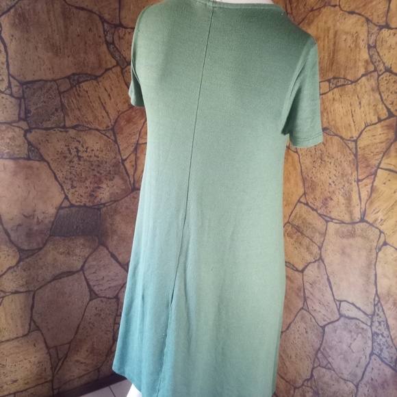 GAP Olive Green Short Sleeve Dress - Picture 5 of 5